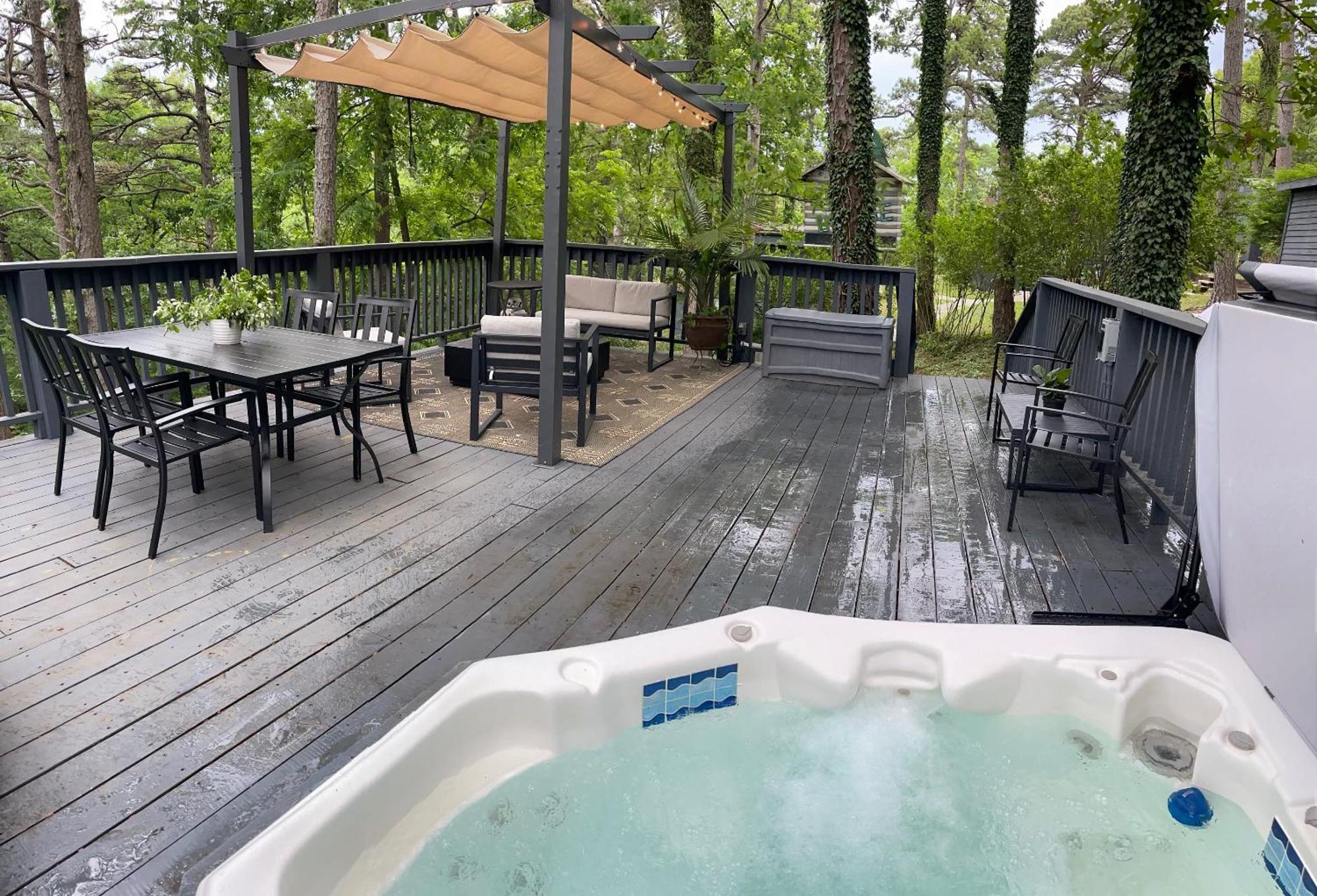 Adventure Cabin 5 - King W Private Hot Tub Villa Eureka Springs Exterior foto